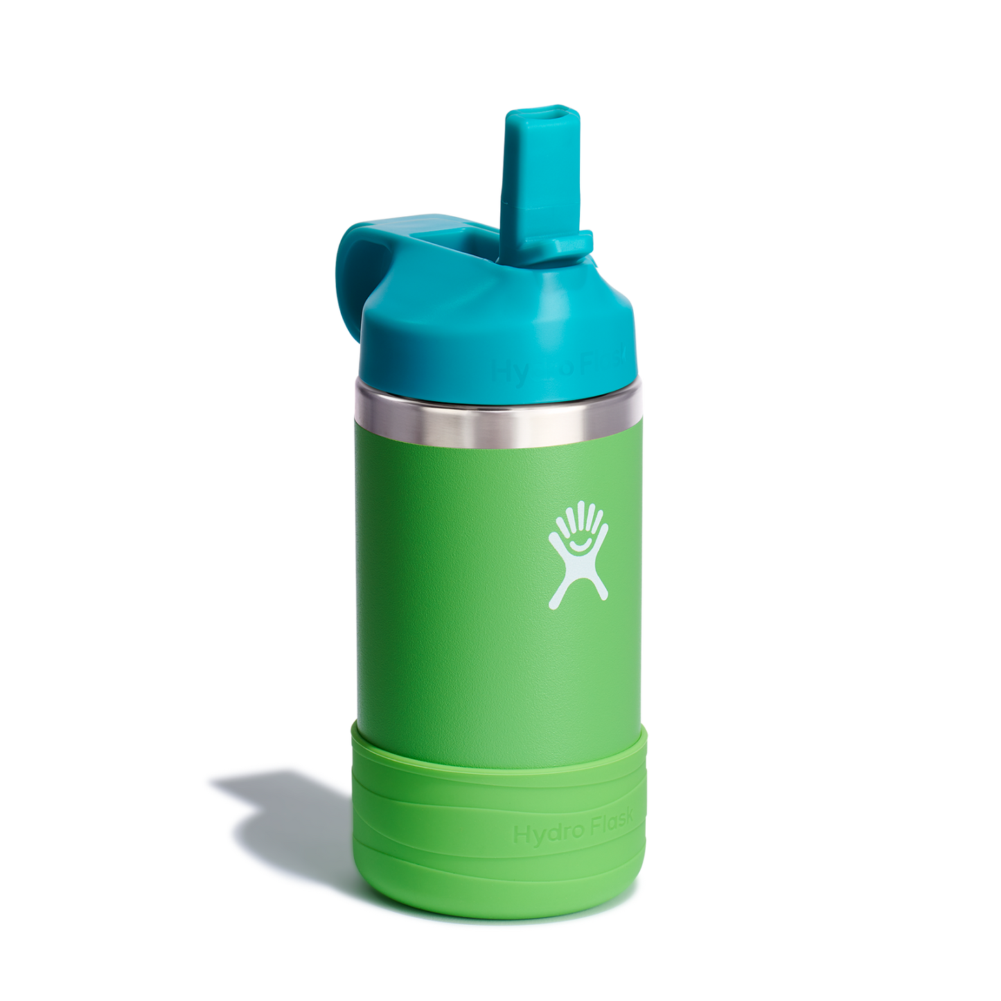 12oz (354mL) Kids Bottle with Straw Lid and Boot