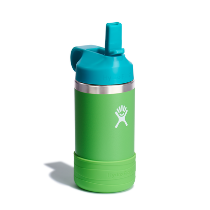 12oz (354mL) Kids Bottle with Straw Lid and Boot