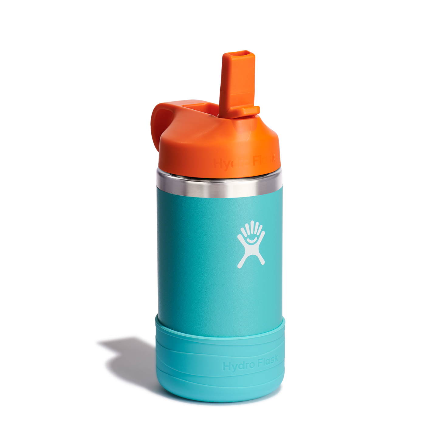 12oz (354mL) Kids Bottle with Straw Lid and Boot