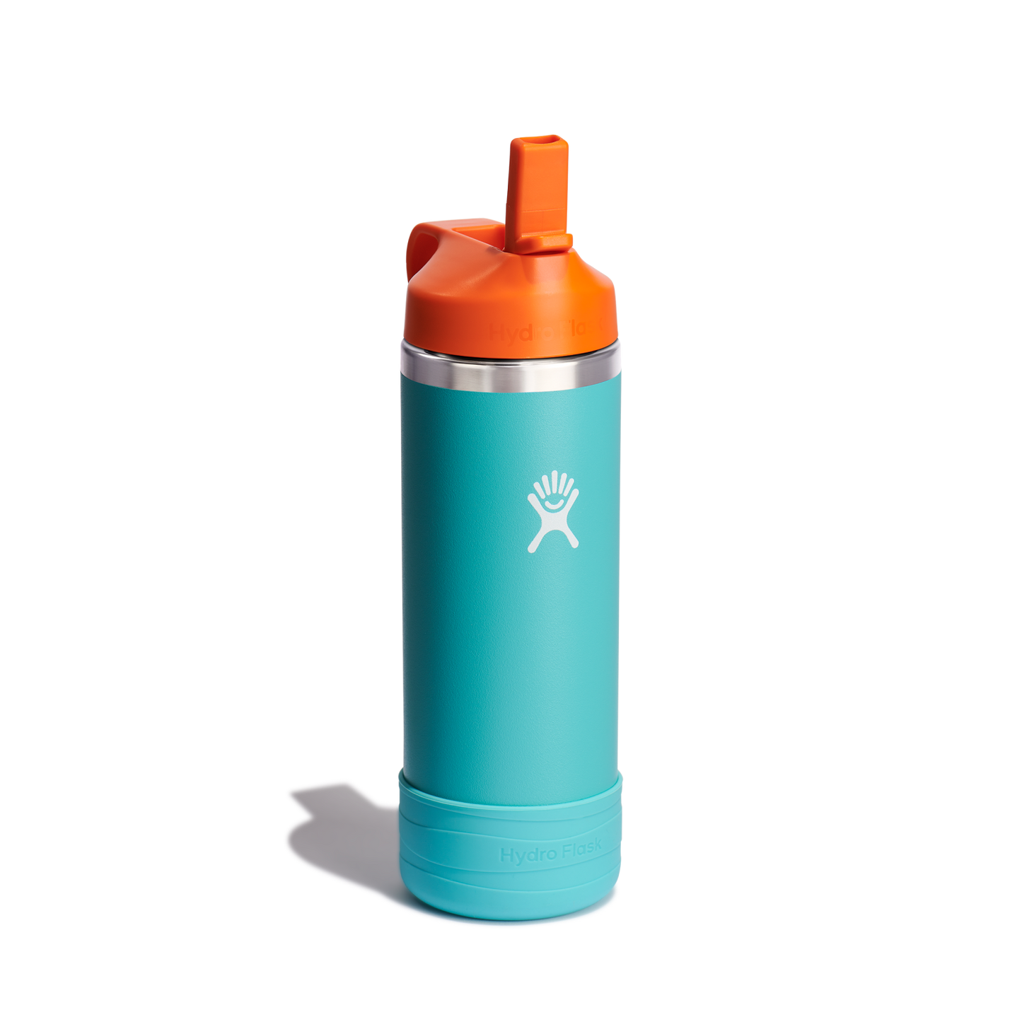 18oz (532mL) Kids Bottle w/ Straw Cap and Boot